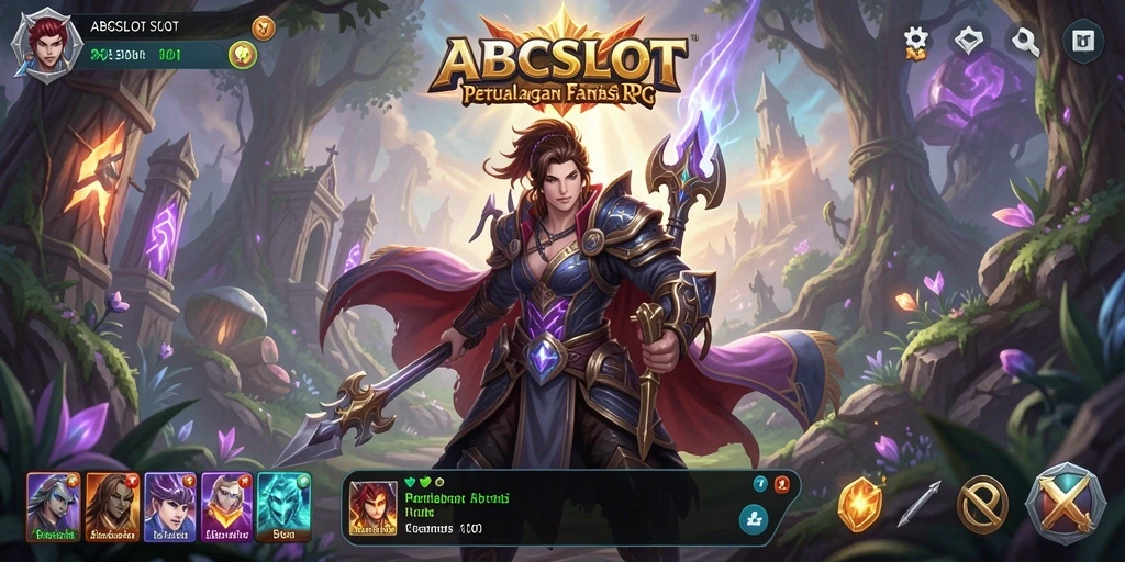 Tampilan gameplay RPG yang menegangkan dan mendebarkan.