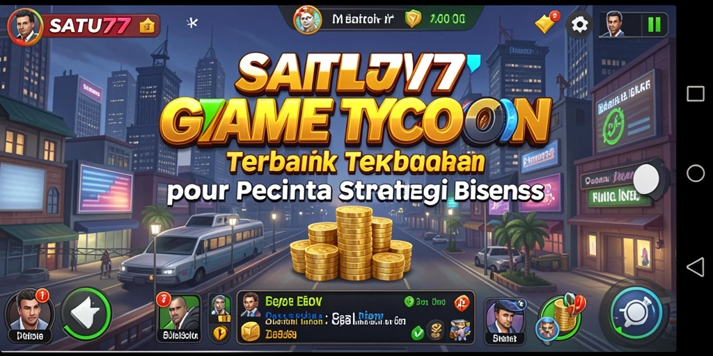 Tangkapan layar menunjukkan gameplay mendebarkan di SATU77.