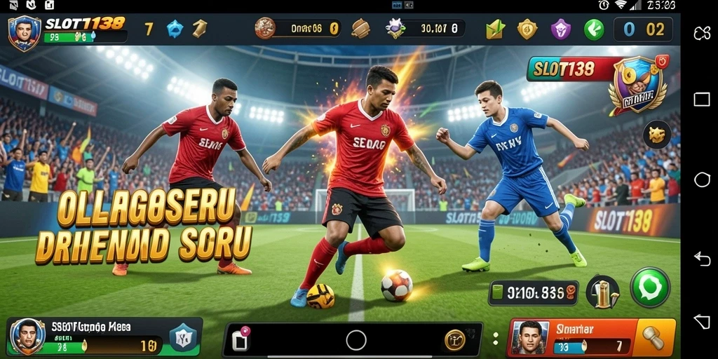 Tampilan gameplay menarik dan penuh aksi olahraga.