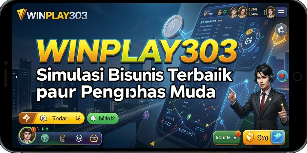 Screenshot gameplay <strong>WINPLAY303</strong> yang menunjukkan strategi bisnis yang menarik.